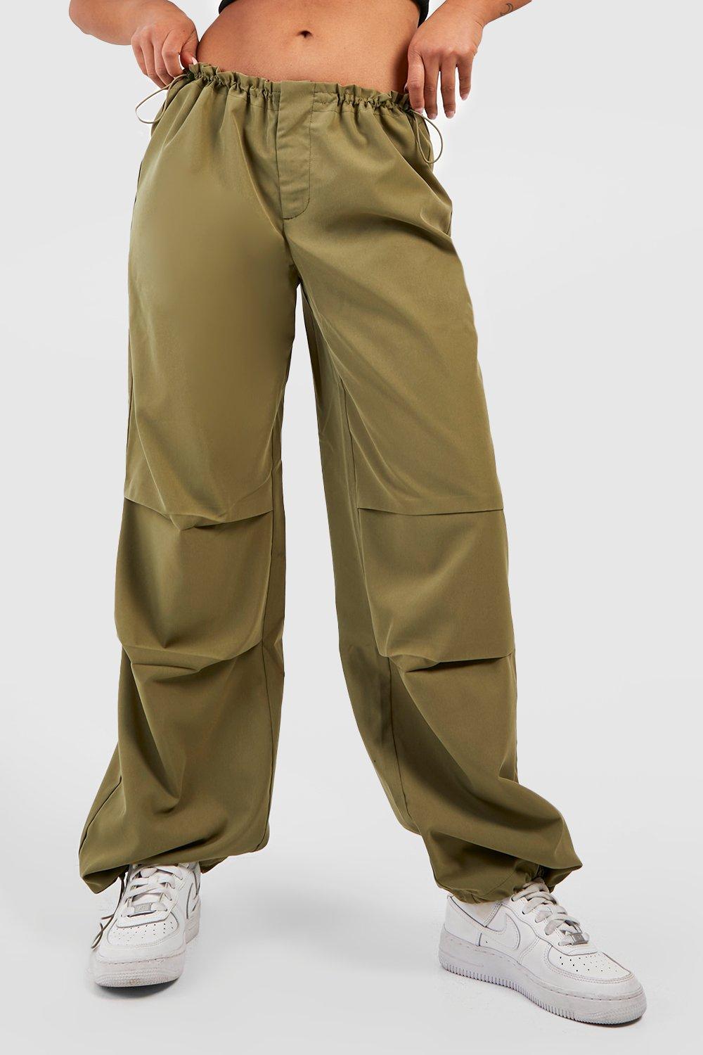 Petite Parachute Cargo Pants