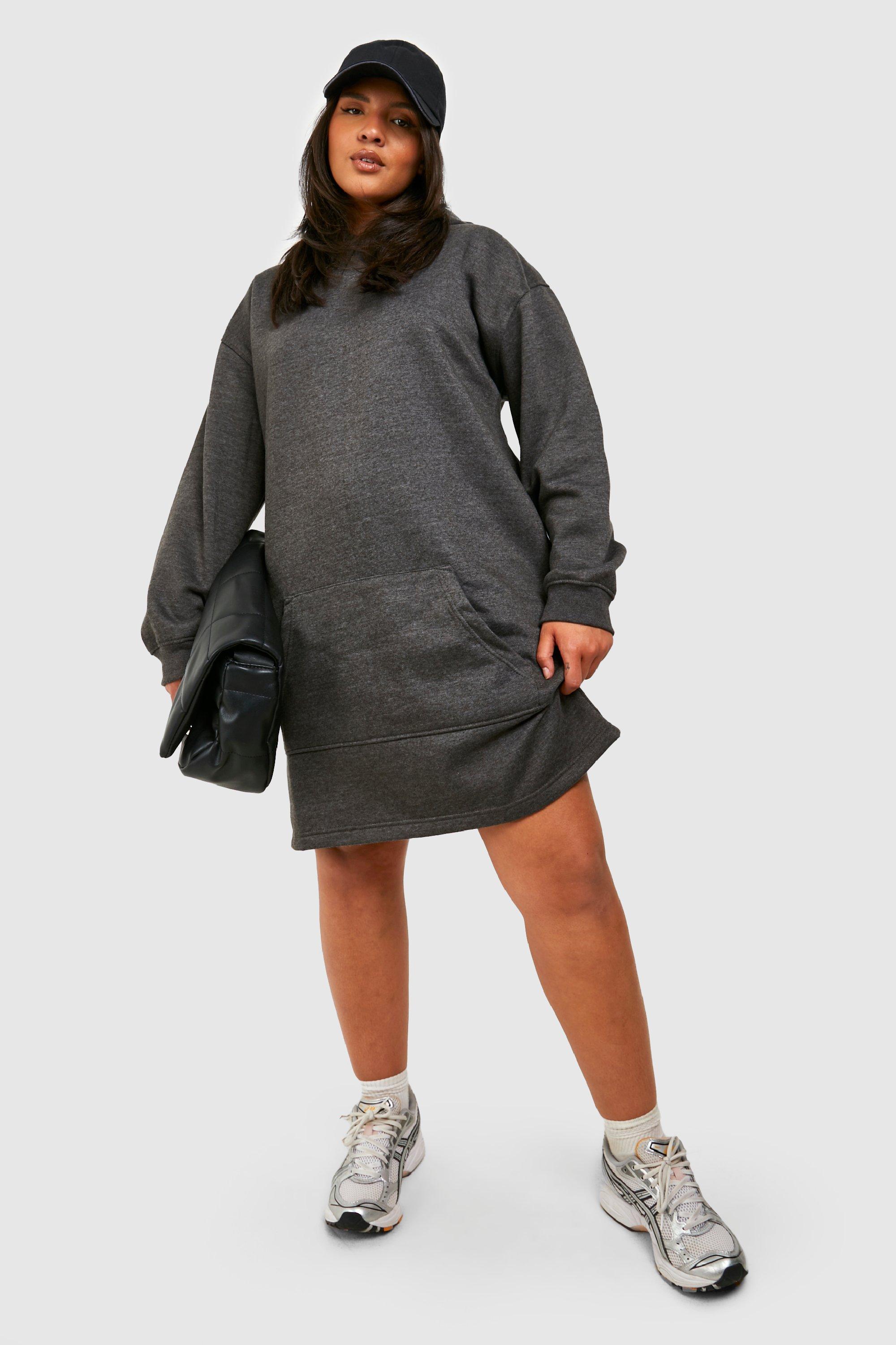 Oversized long hoodie dress online