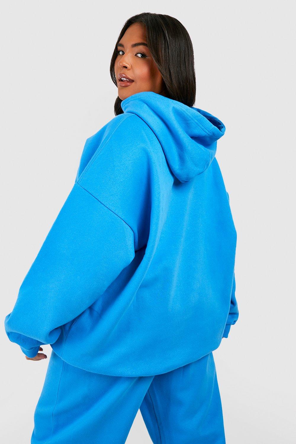 Plus Oversized Basic Hoodie