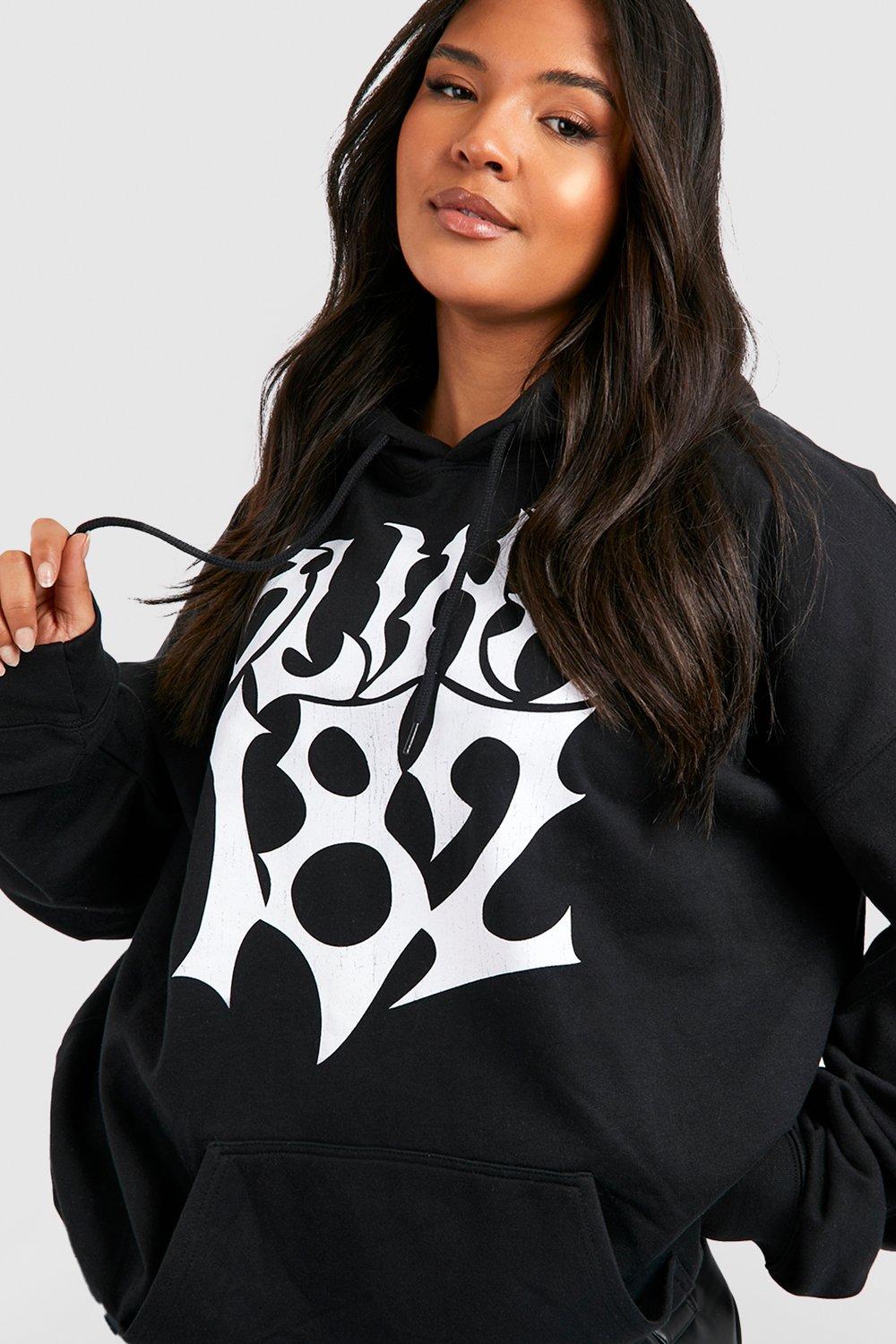 Metal spiked clearance hoodie