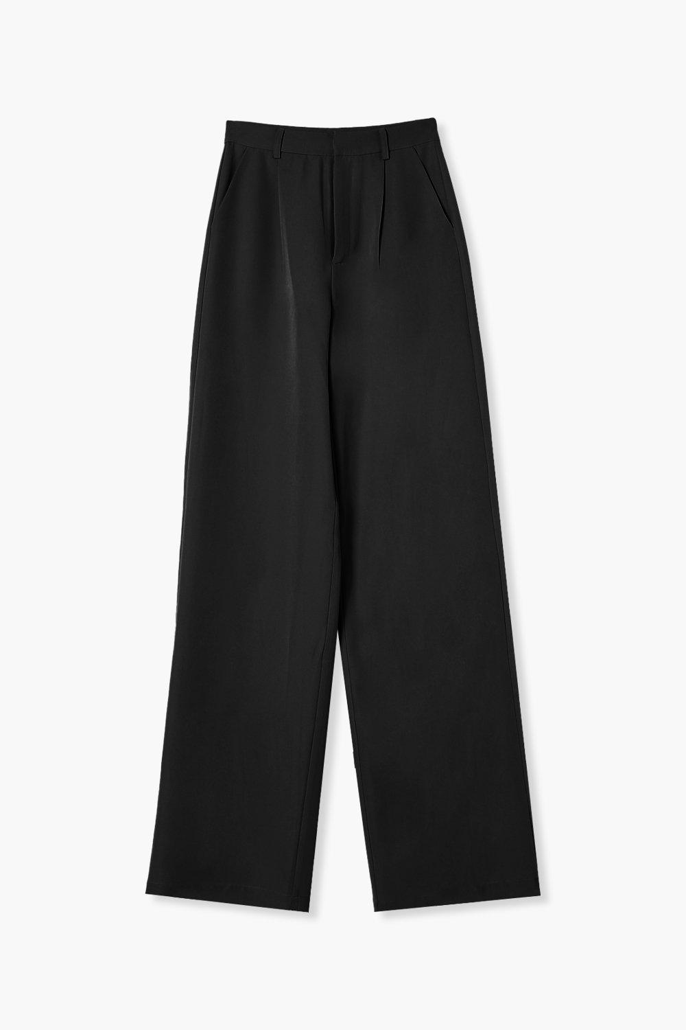 Tall Premium High Waisted Tailored Wide Leg Pants