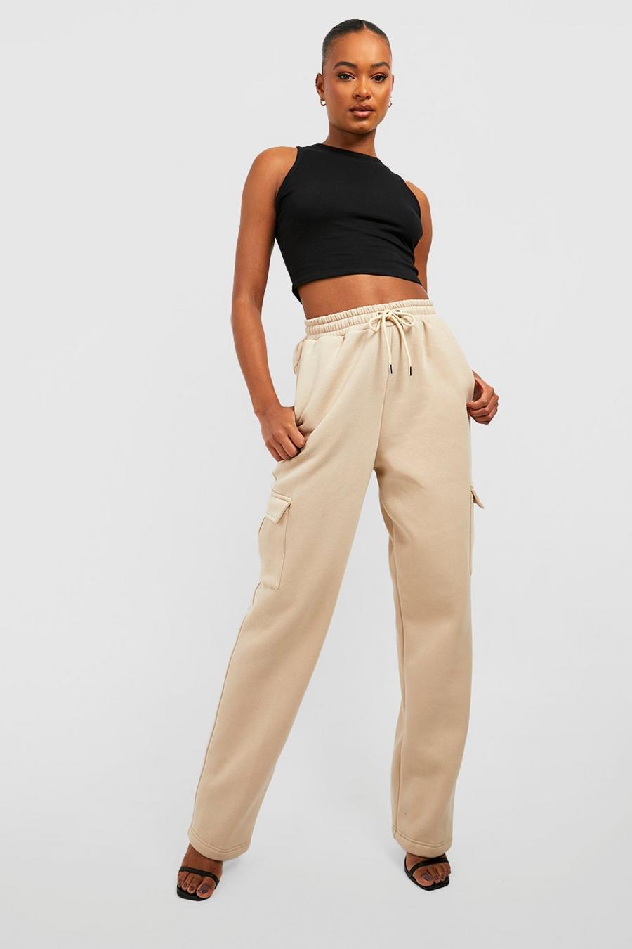 Stone Tall Wide Leg Cargo Jogger image number 1
