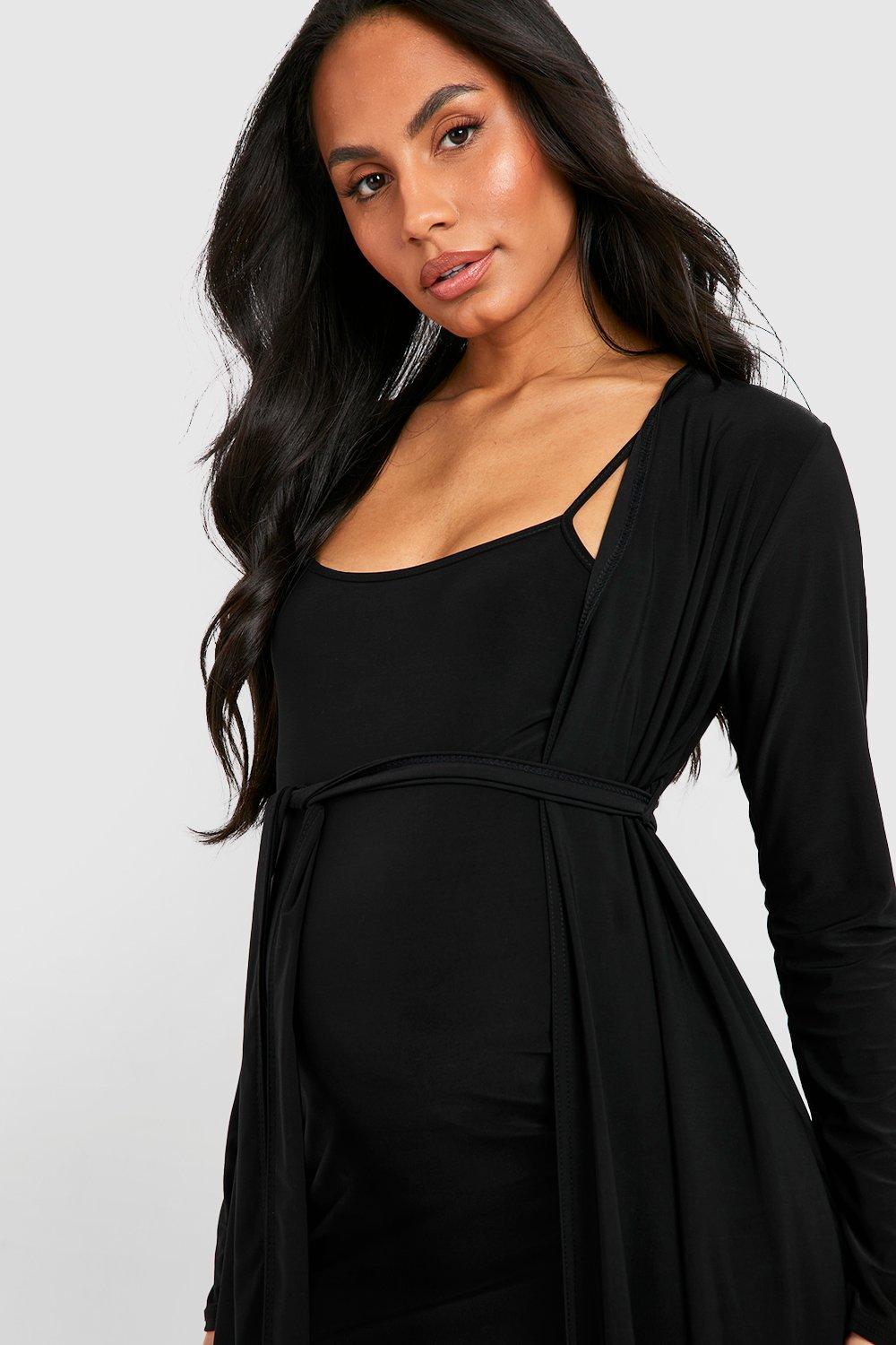 Boohoo, Dresses, Boohoo Maternity Cowl Dress