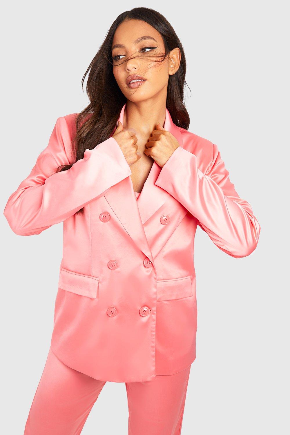 Tall pink outlet blazer