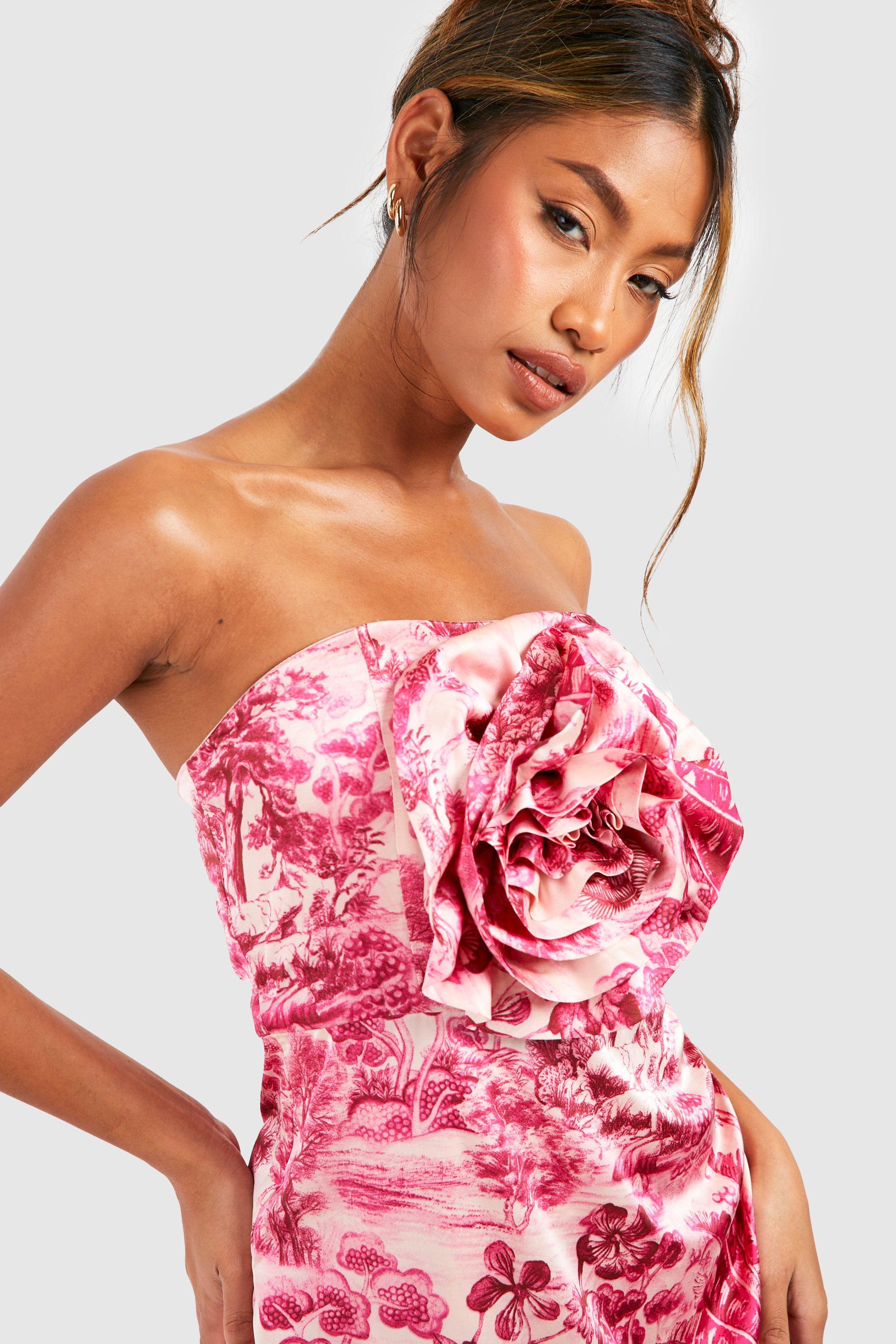 Boohoo 2025 rose dress