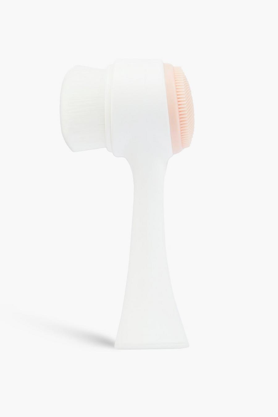 White blanc Revolution Beauty Dual Sided Cleansing Brush image number 1