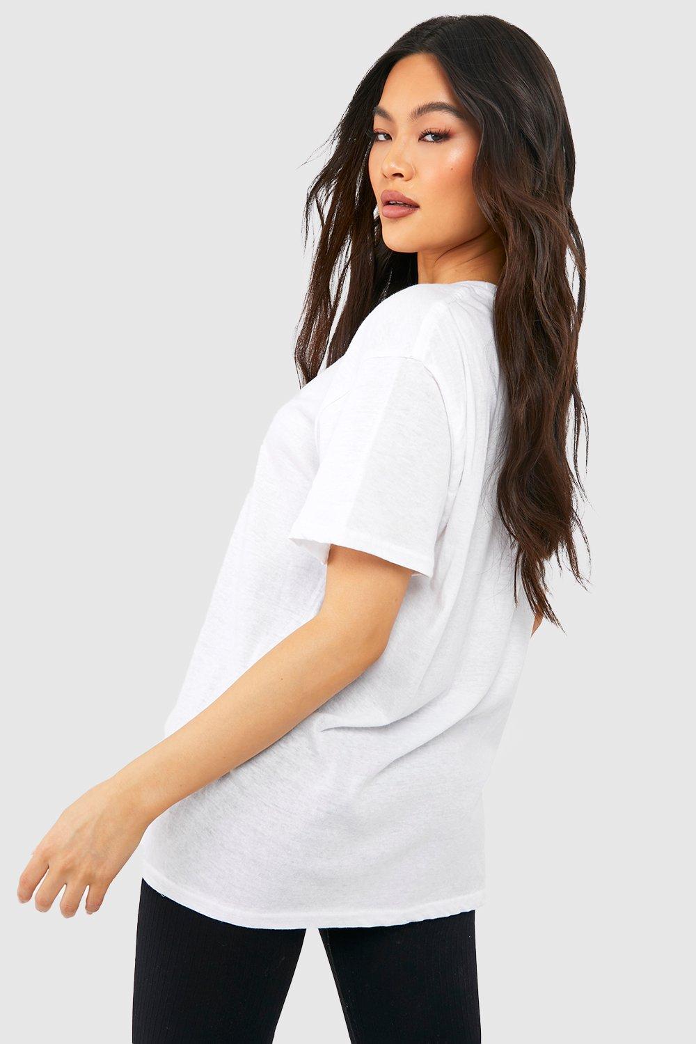 Ladies white outlet t shirt