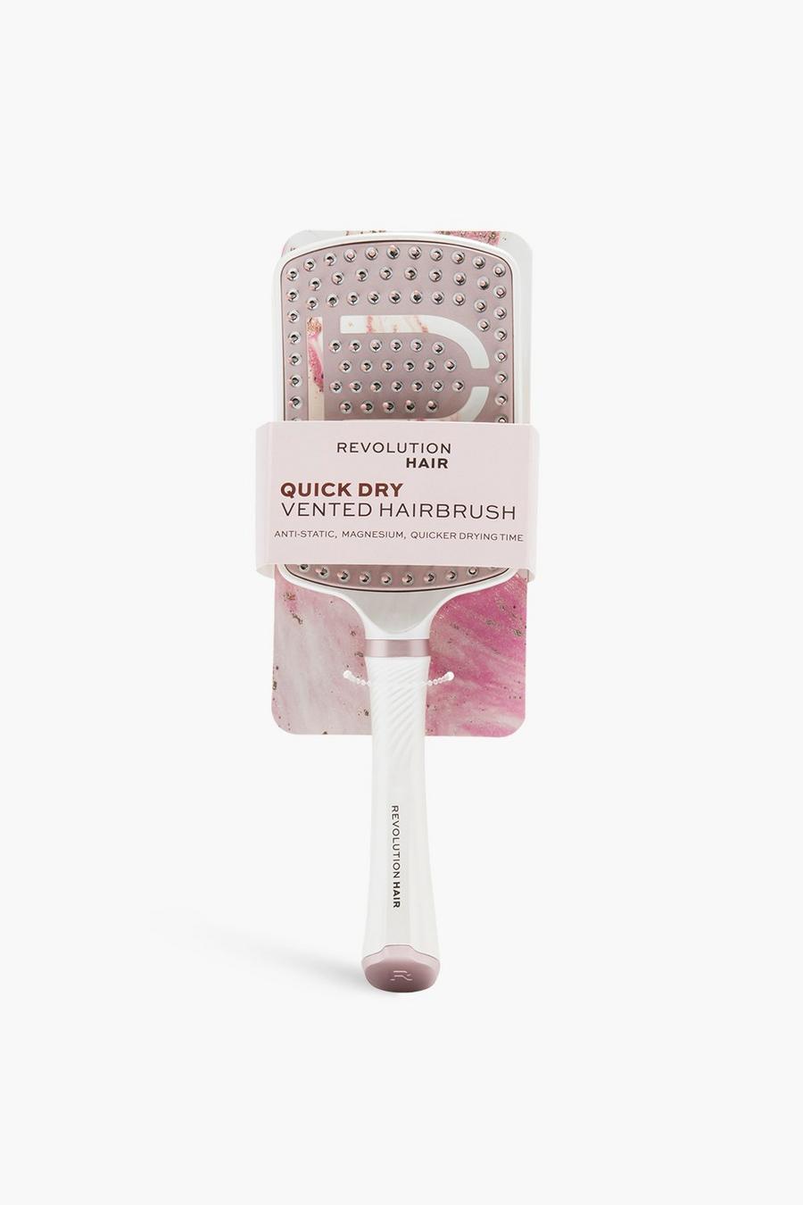 Revolution Quick Dry Vented Hairbrush, Pink