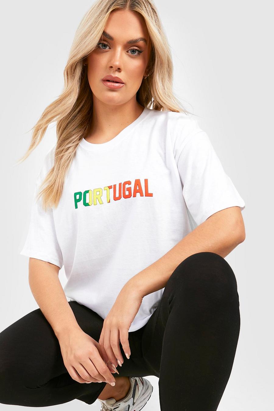White Plus Portugal Oversized T-shirt image number 1