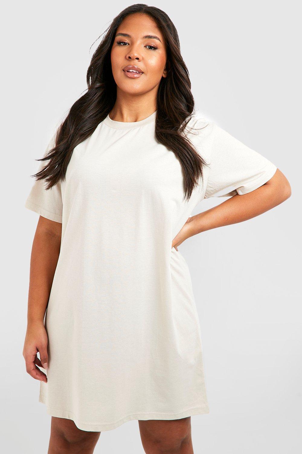 Plus Cotton Short Sleeve | boohoo