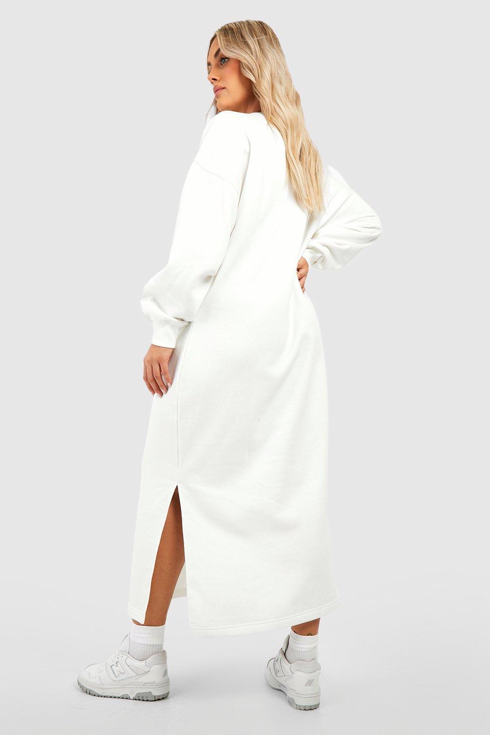 Robe longue sweat online femme