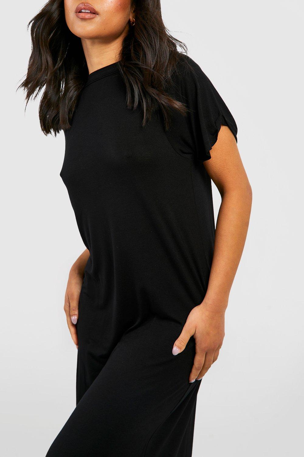 Petite maxi t shirt dress online