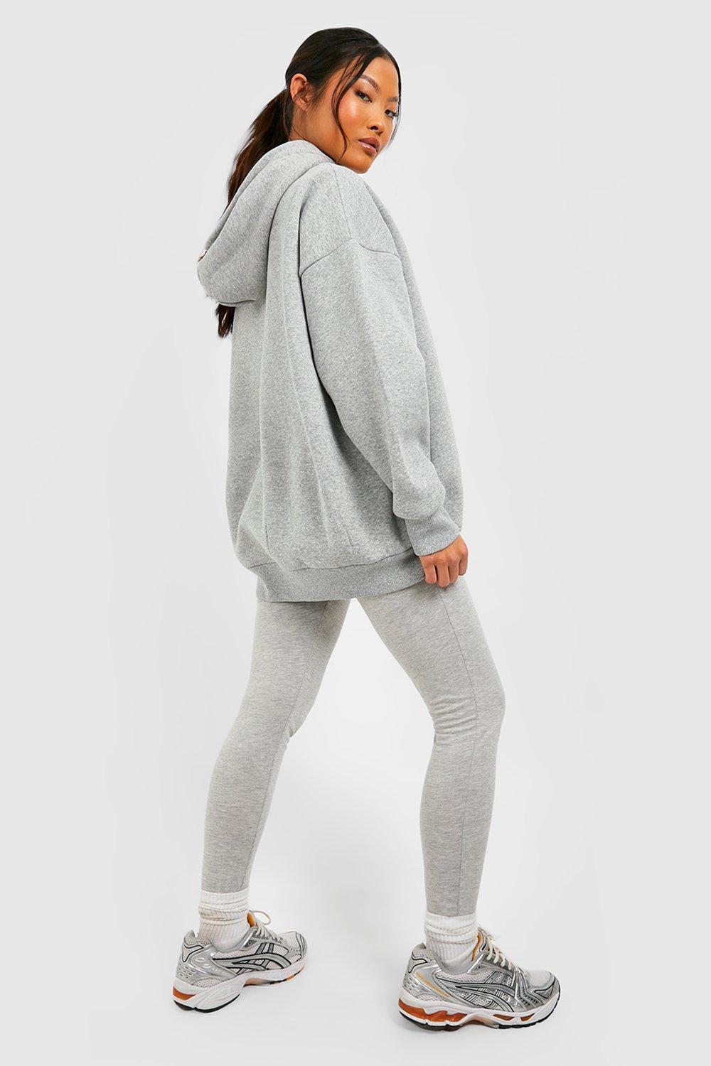 Grey Vetements Slogan Hoodie and Legging Set - Lottie Dottie's Boutique