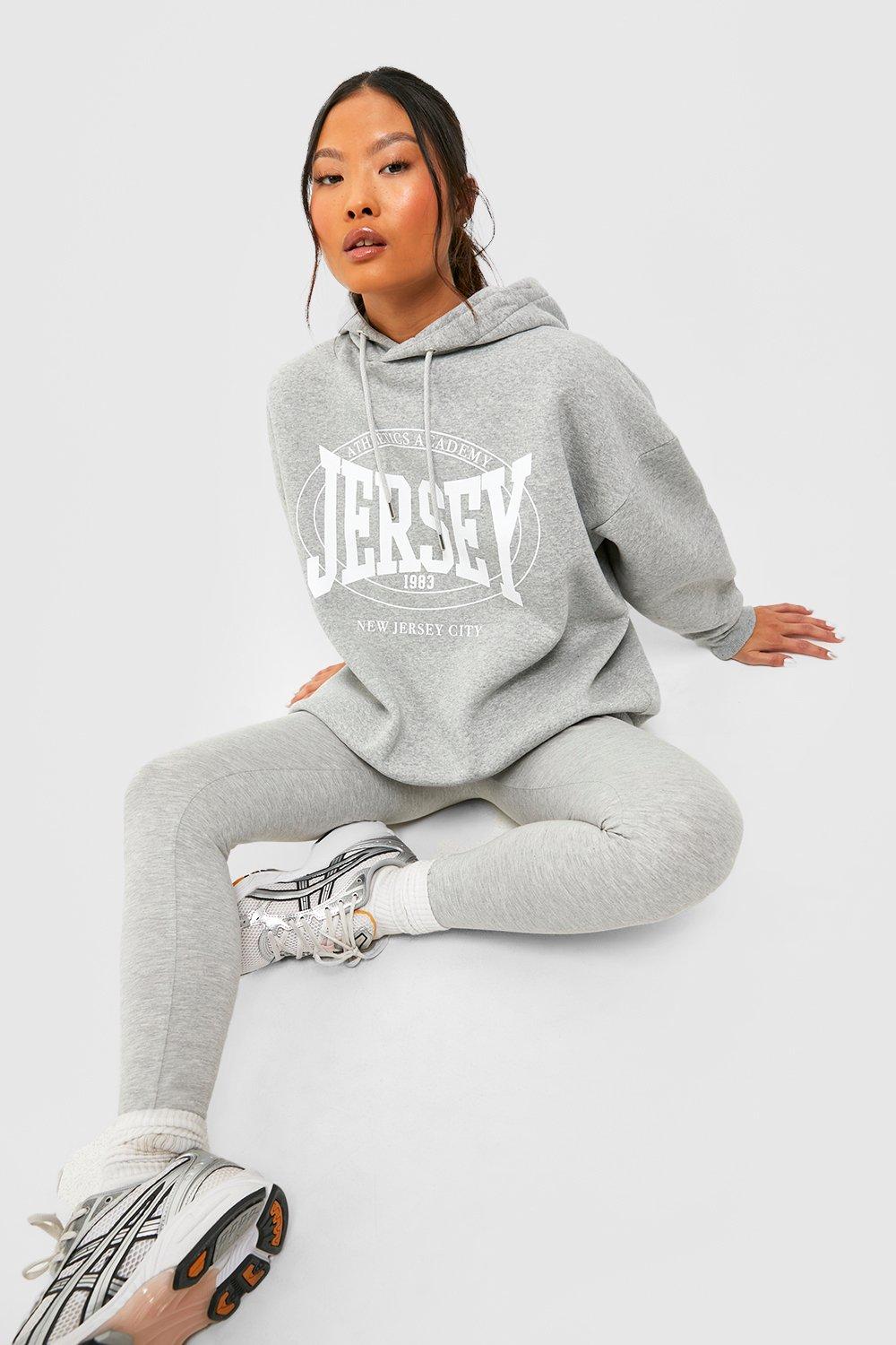 Grey Vetements Slogan Hoodie and Legging Set - Lottie Dottie's