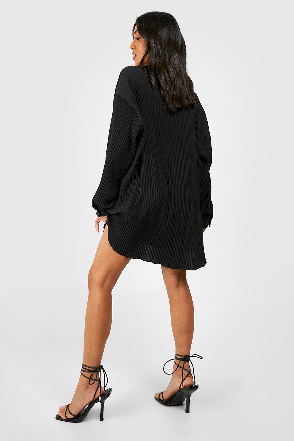 Rib blouse online jurk