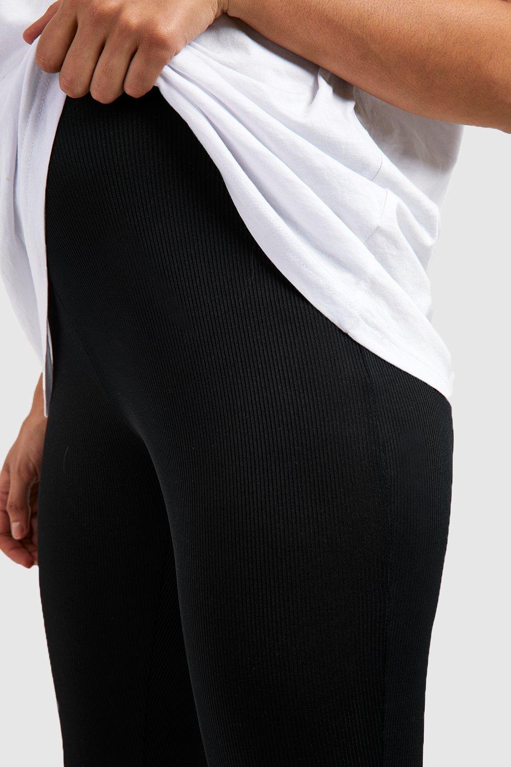 Boohoo black leggings best sale