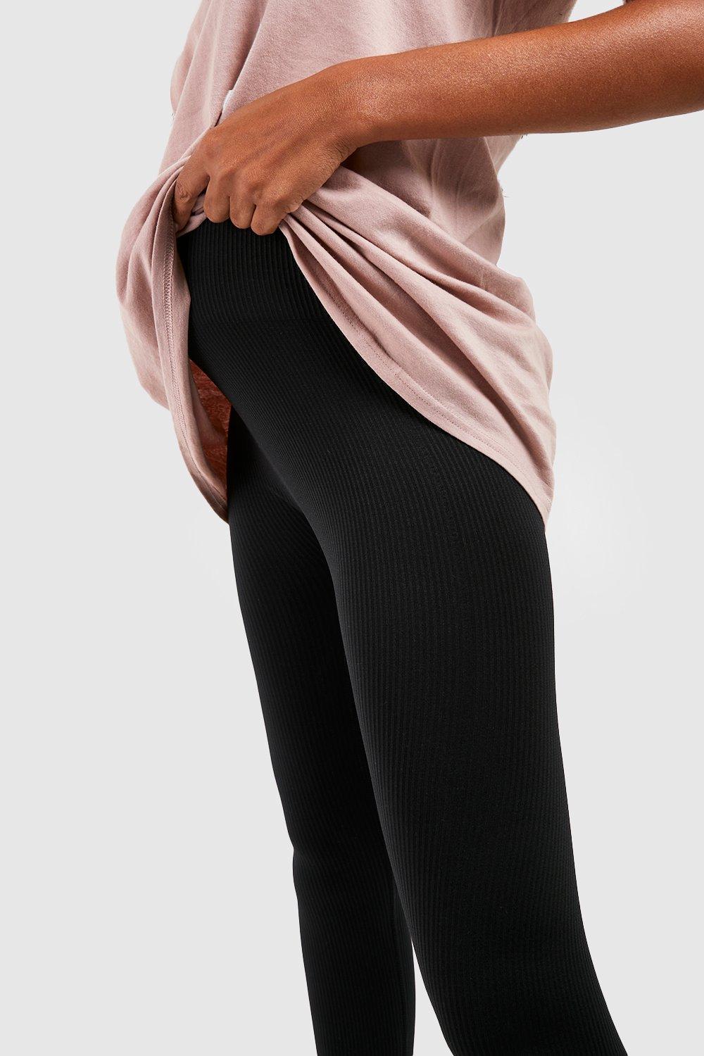 Ribbed Velvet Legging