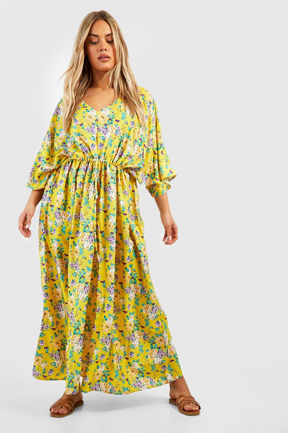 Boohoo curve clearance maxi dresses