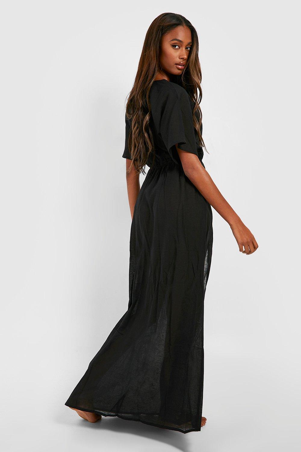 Boohoo hotsell black kaftan