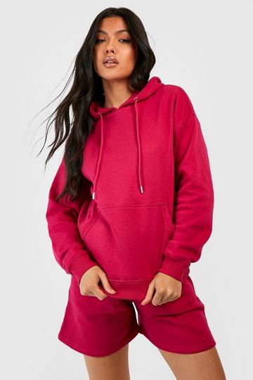 Maternity Basic Hoodie pink