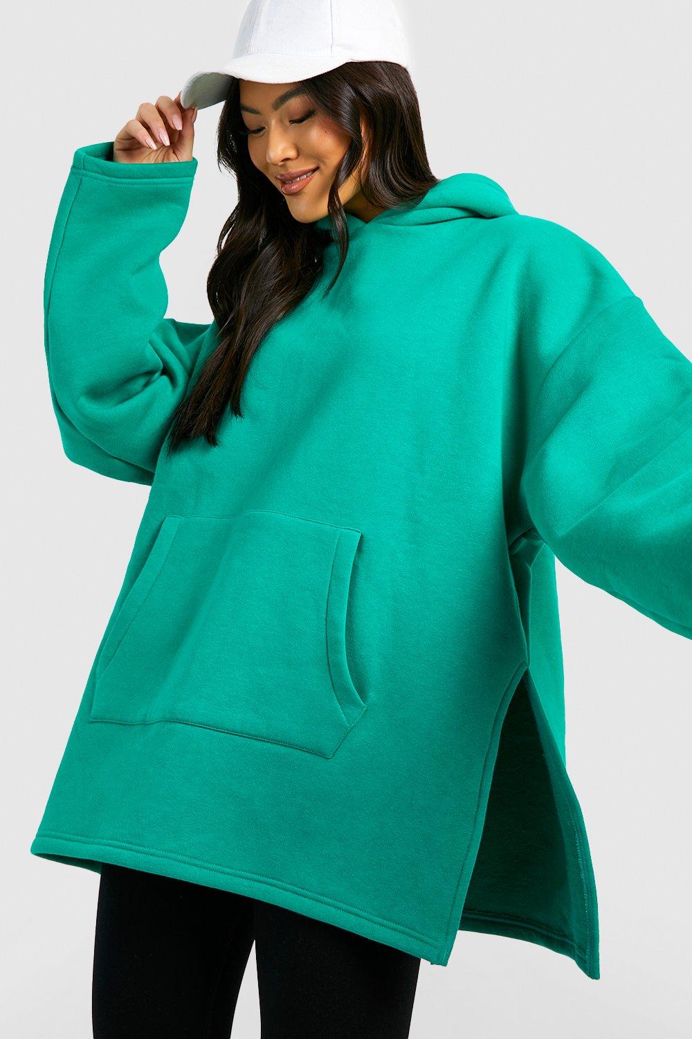 Side split store hoodie women's