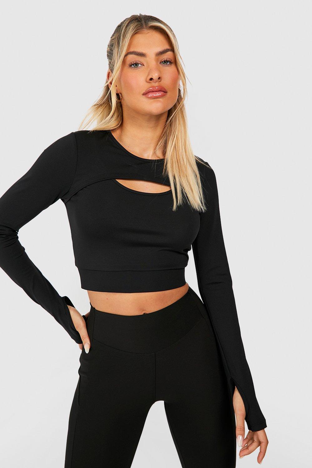 Cut out sales gym top