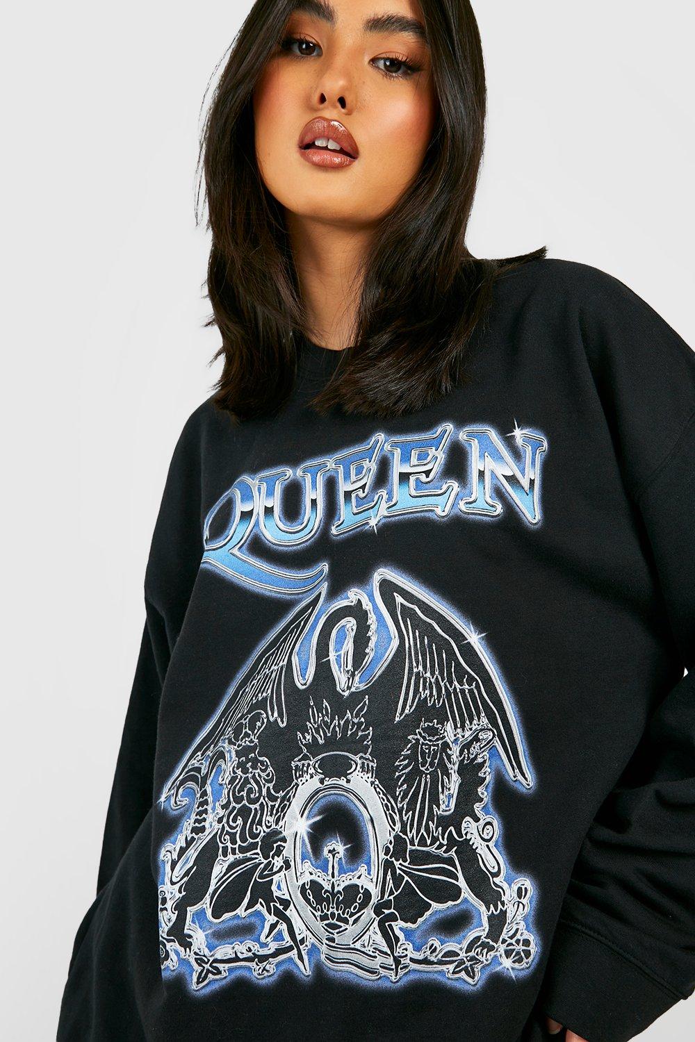 Queen Band License Oversized Sweater