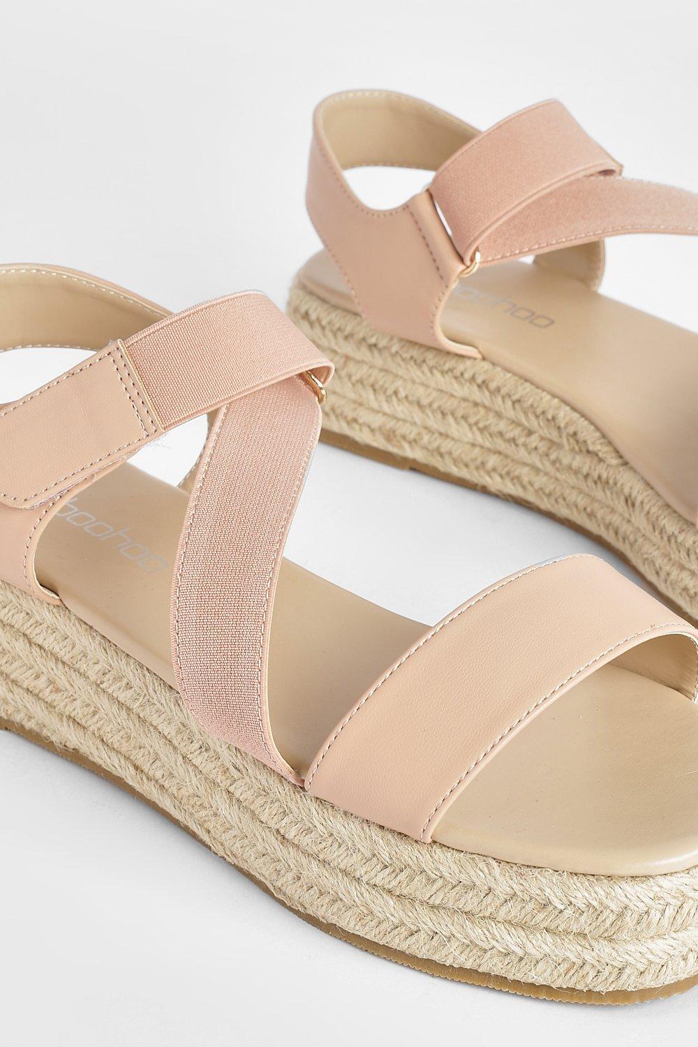 Flatform discount sandals nude