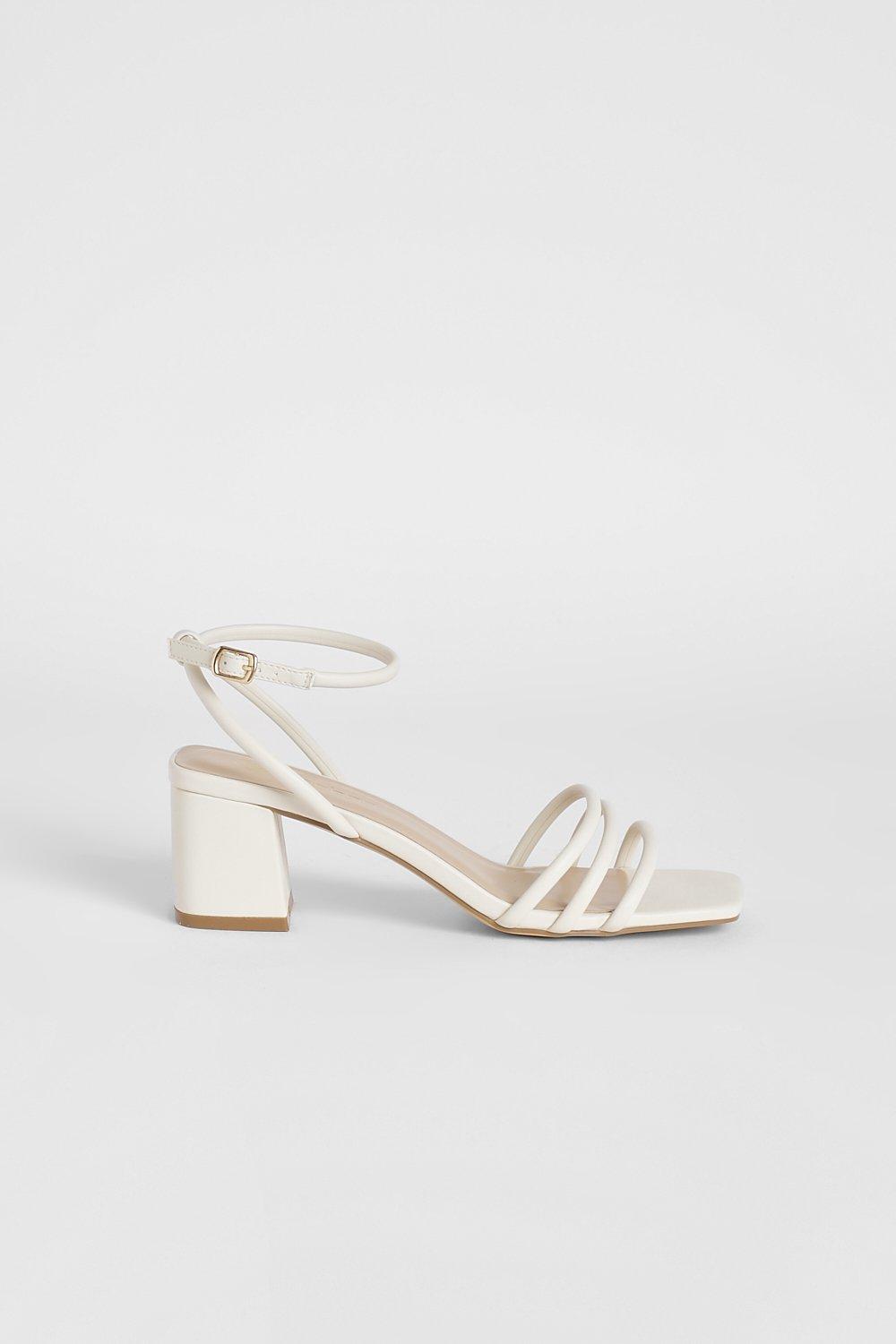 Sandalen met vierkante neus cheap
