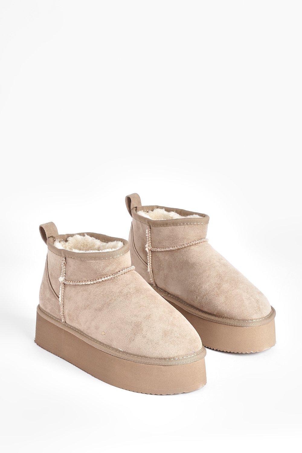 Bottes compensées fourrées online