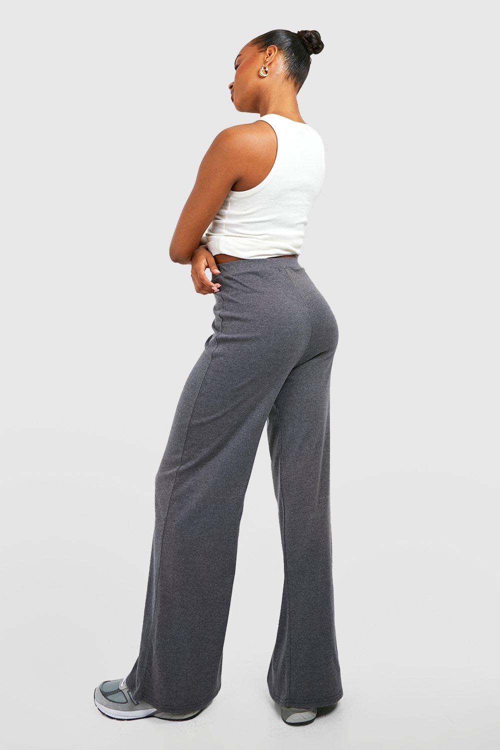 Women's Tall Super Soft Wide Leg High Waisted Jersey Trousers