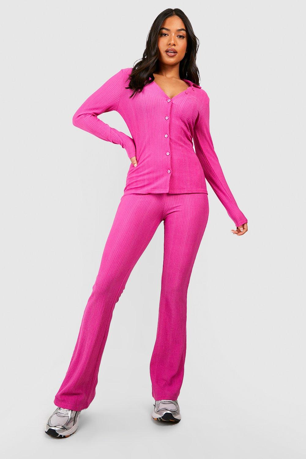 Buy Victoria's Secret PINK Ribbed Flare Legging from the