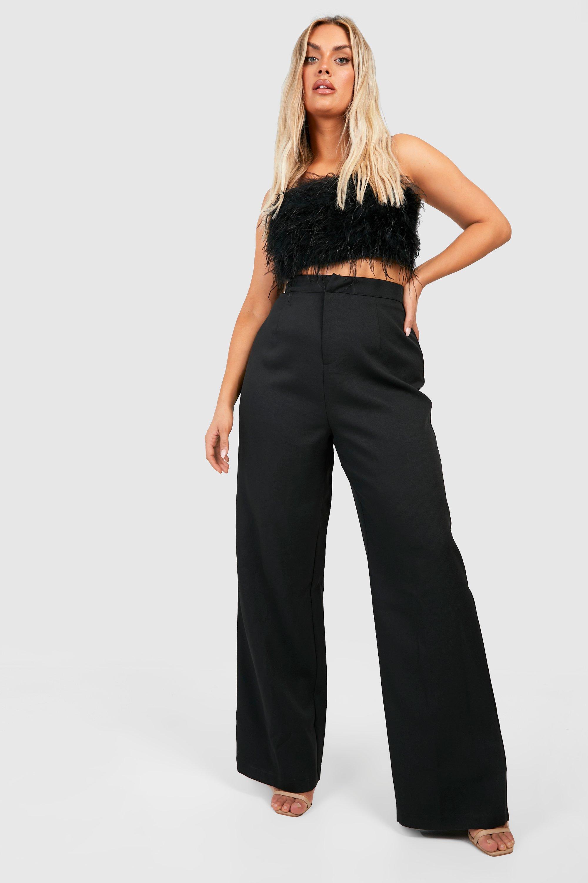 Plus Feather Tube Top | boohoo USA