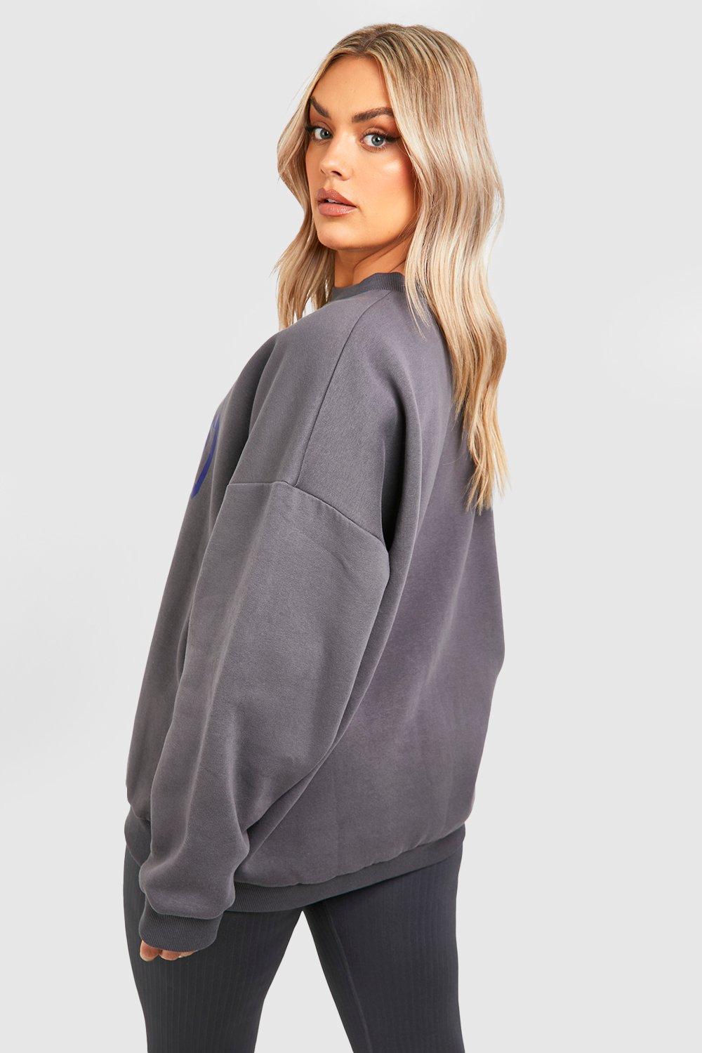 Oversized discount charcoal sweatshirt