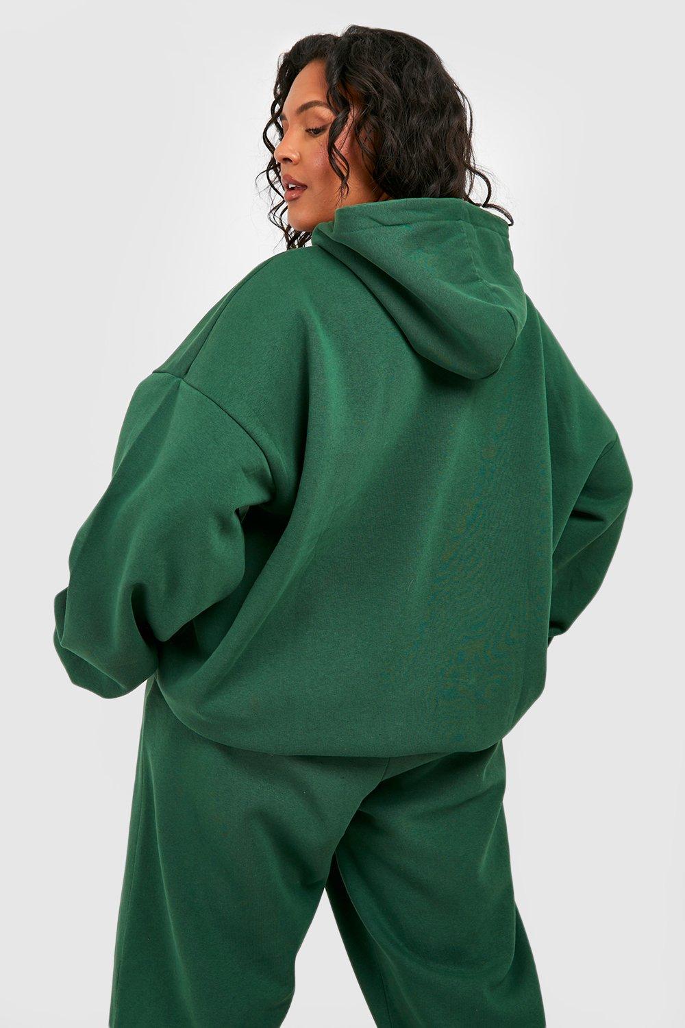 Oversized hot sale hoodie green