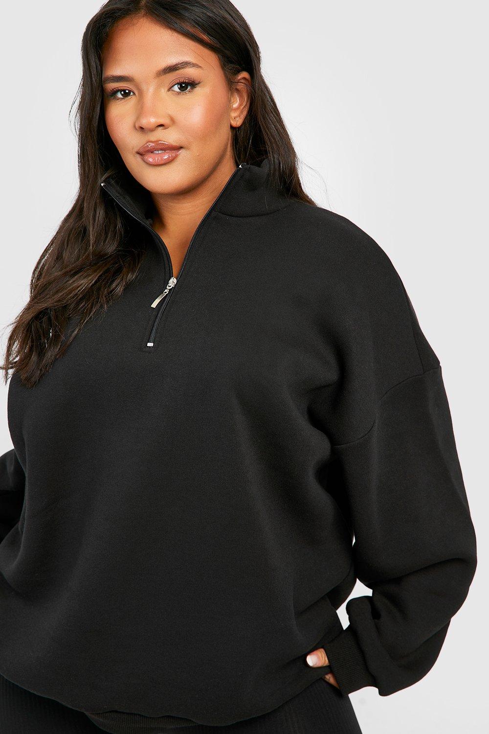 Size Large Ladies Black Sweatshirt