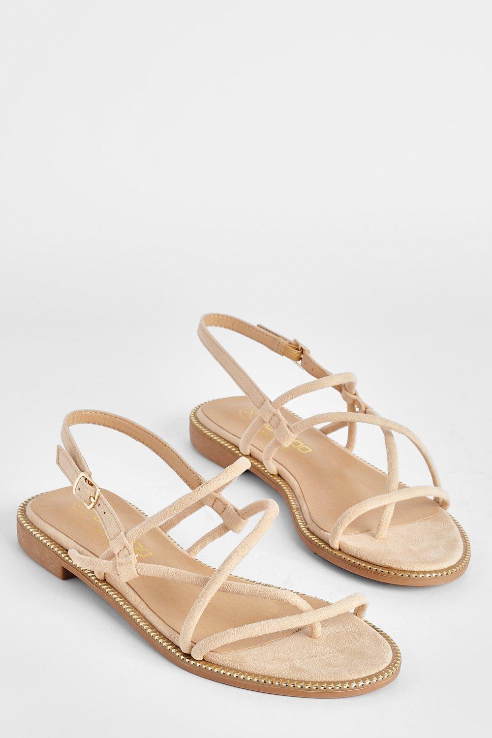 Wide hot sale flat sandals