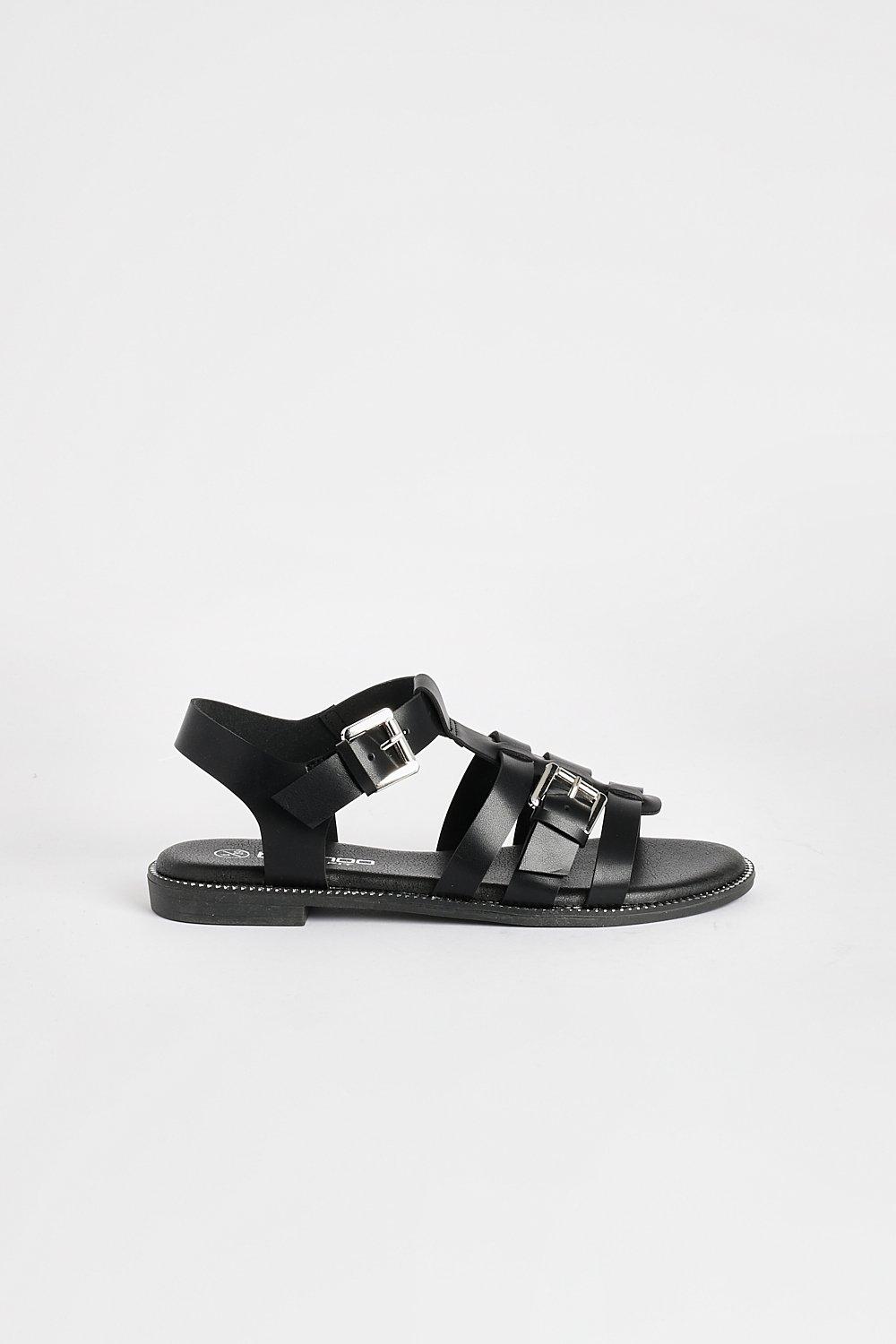 Boohoo gladiator sandals hot sale