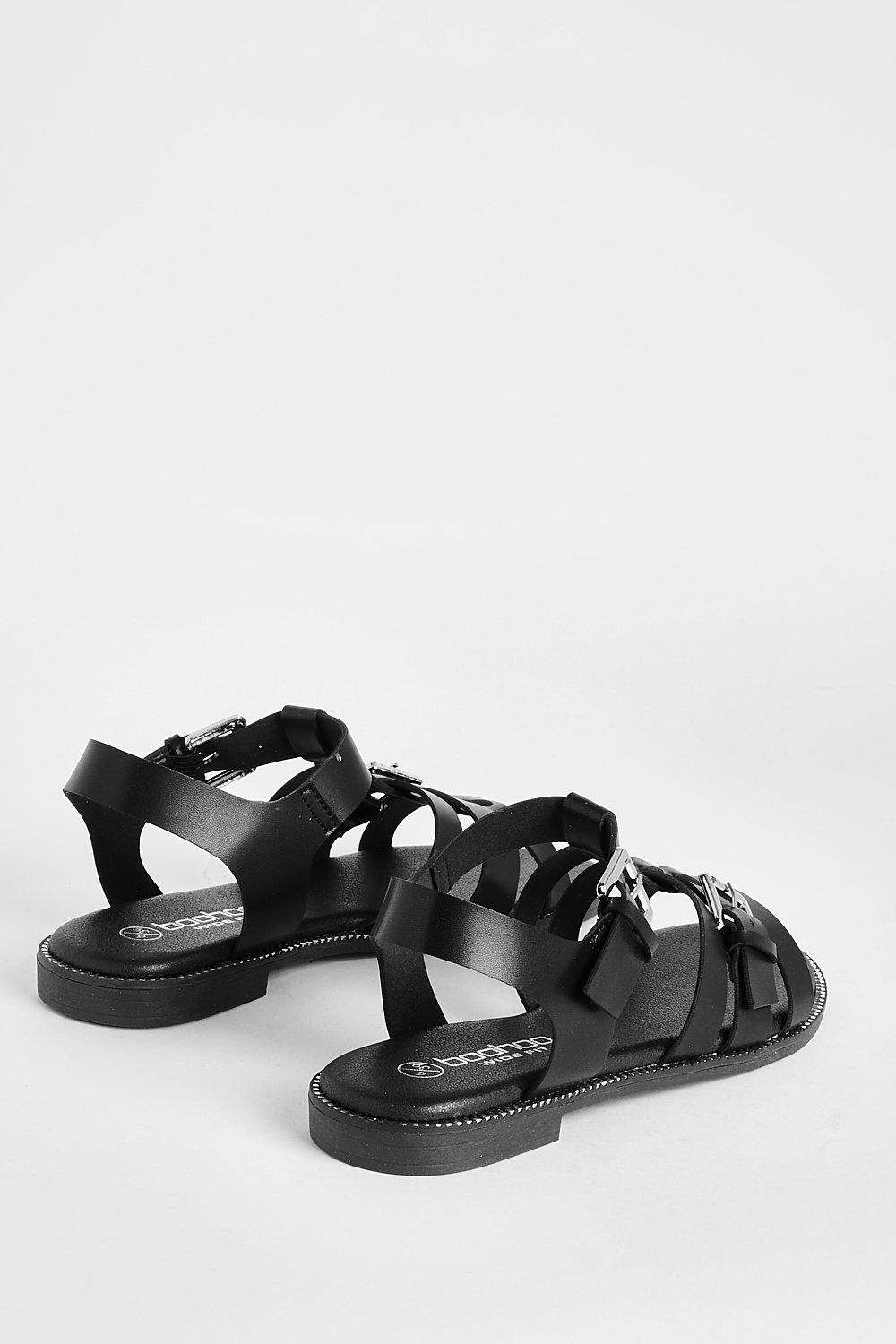 Boohoo on sale gladiator sandals