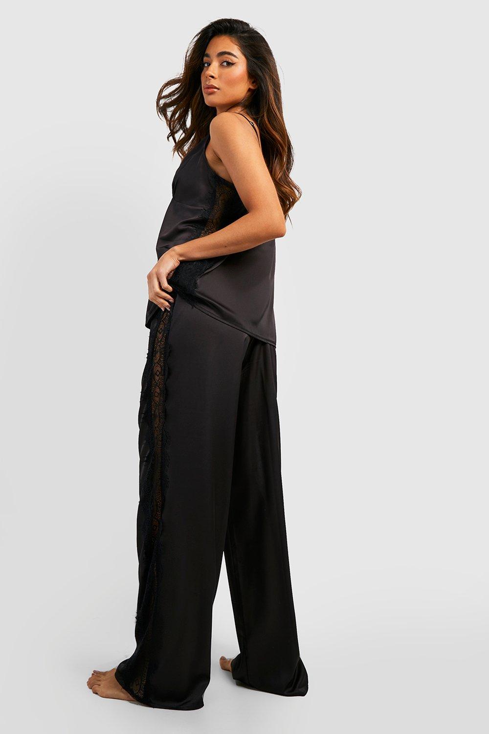 Boohoo hot sale lace trousers