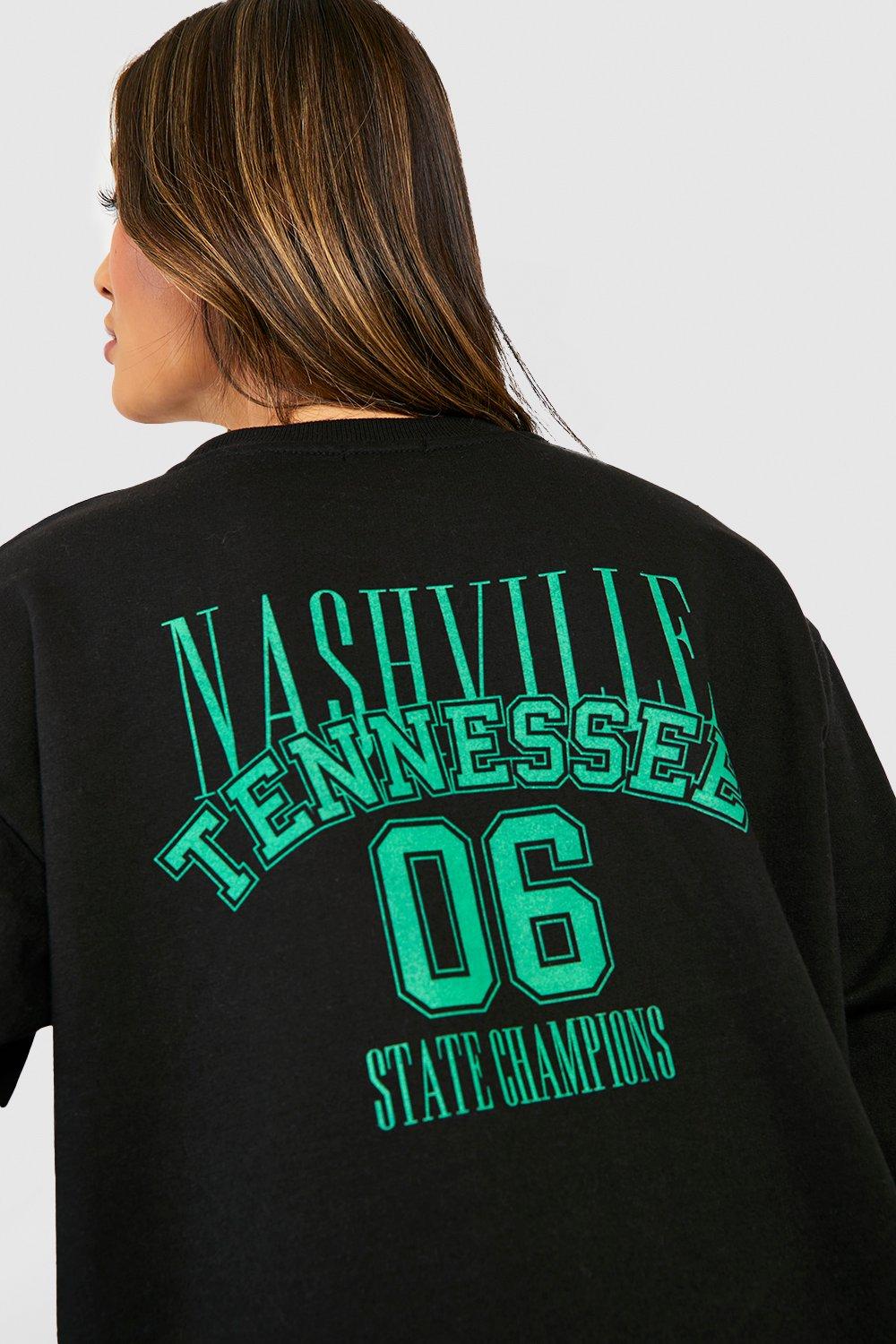 Boohoo slogan sweatshirt sales