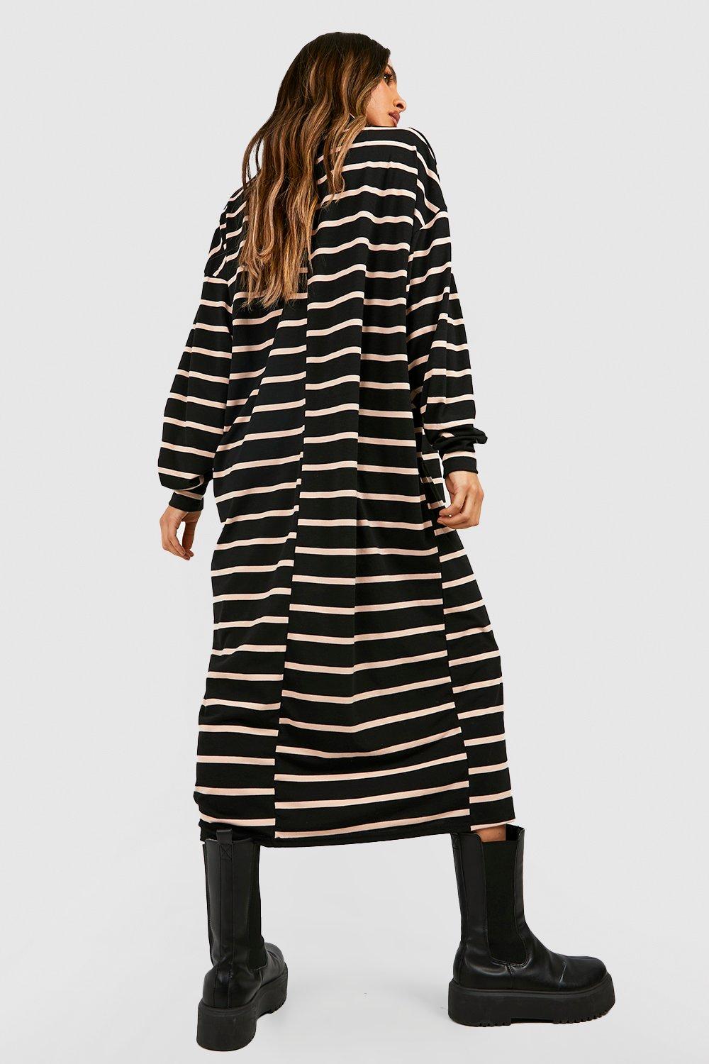 Papu knit clearance stripe long cardigan