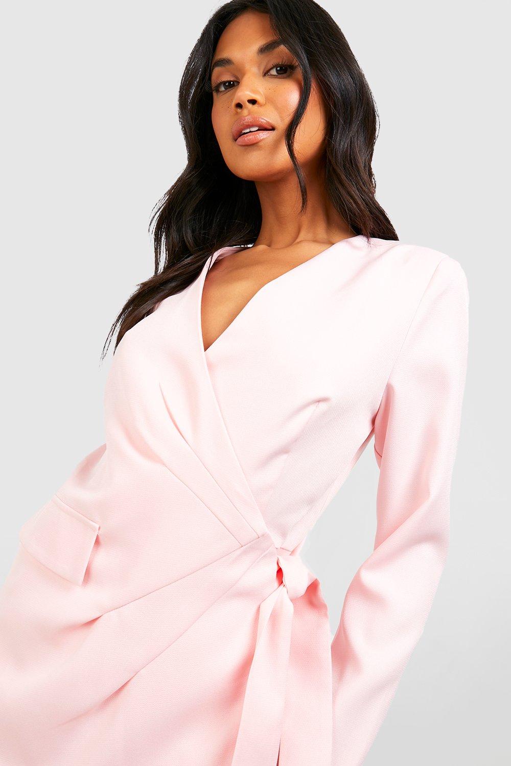 Boohoo store pink playsuit