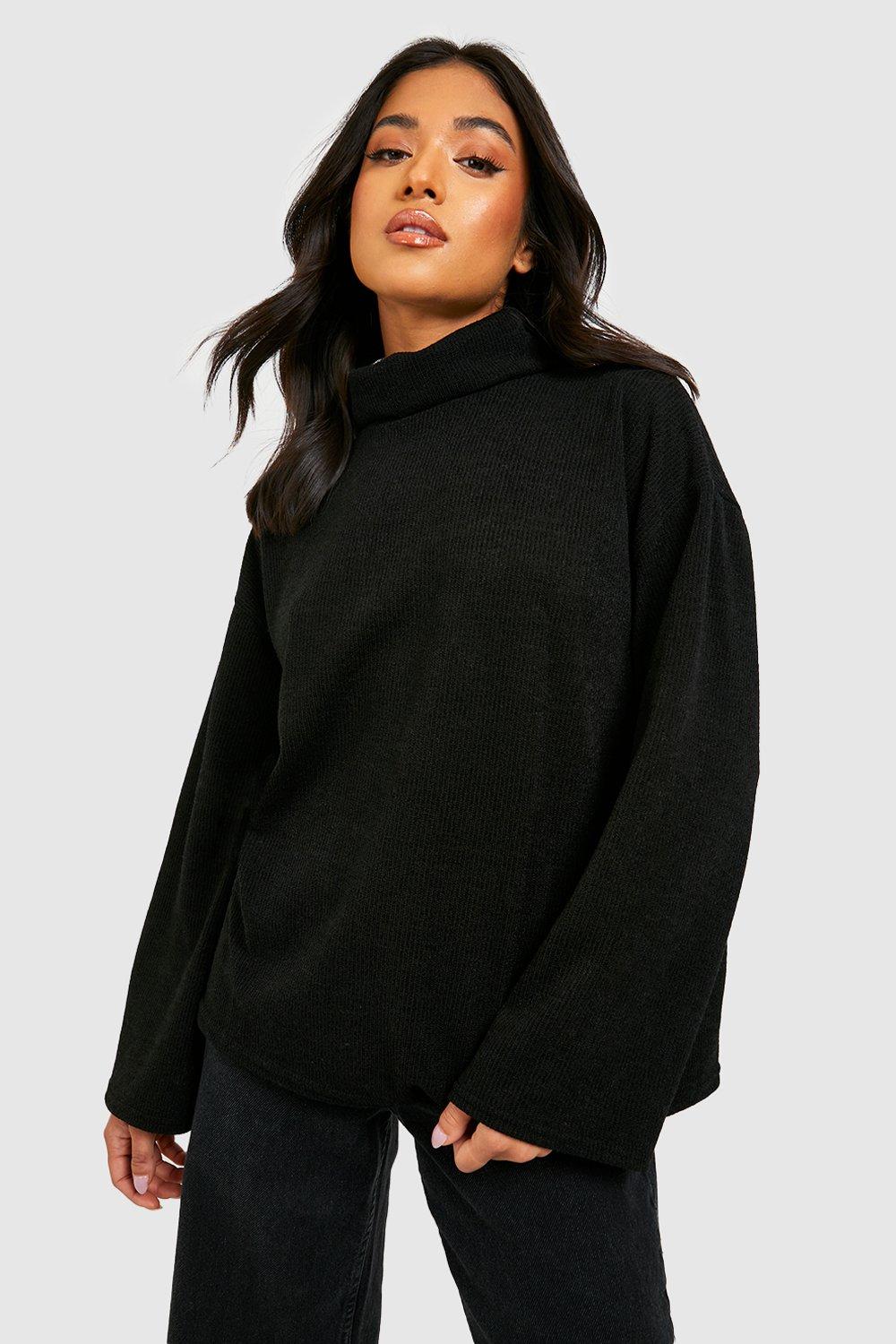 Black cowl jumper best sale