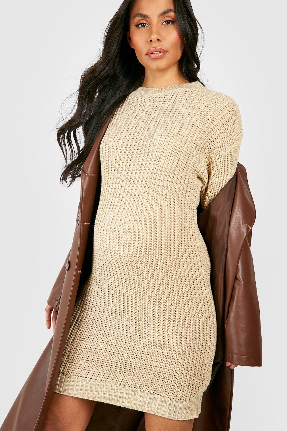 Boohoo knitted clearance dress