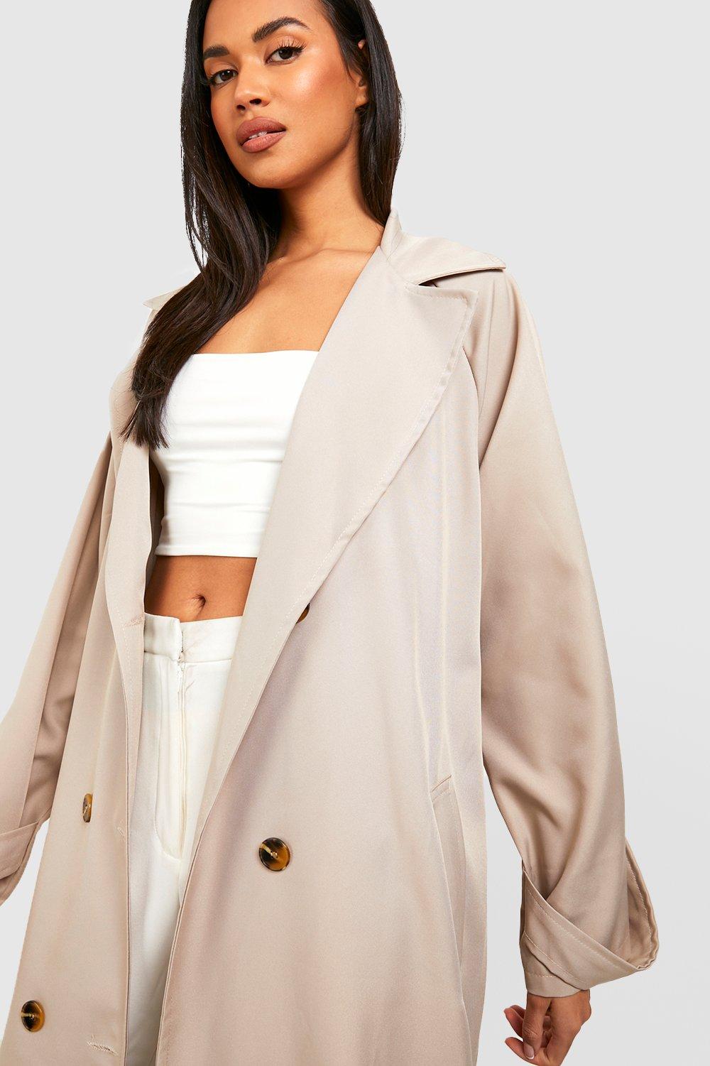 Boohoo on sale oversized coat