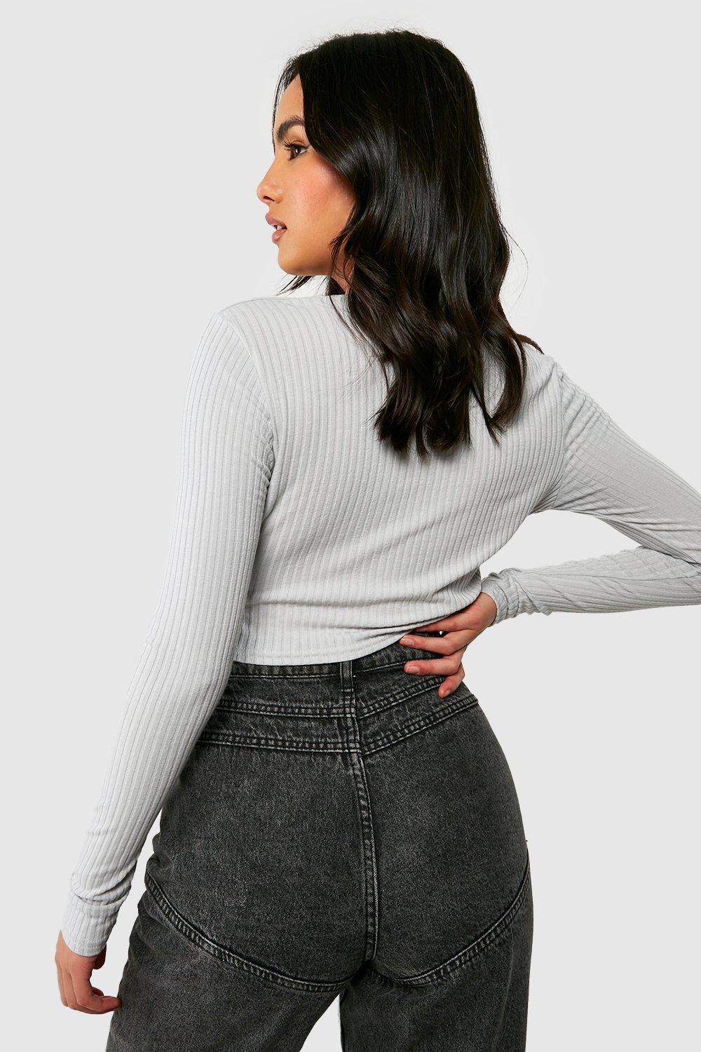 Twist front hotsell crop jumper