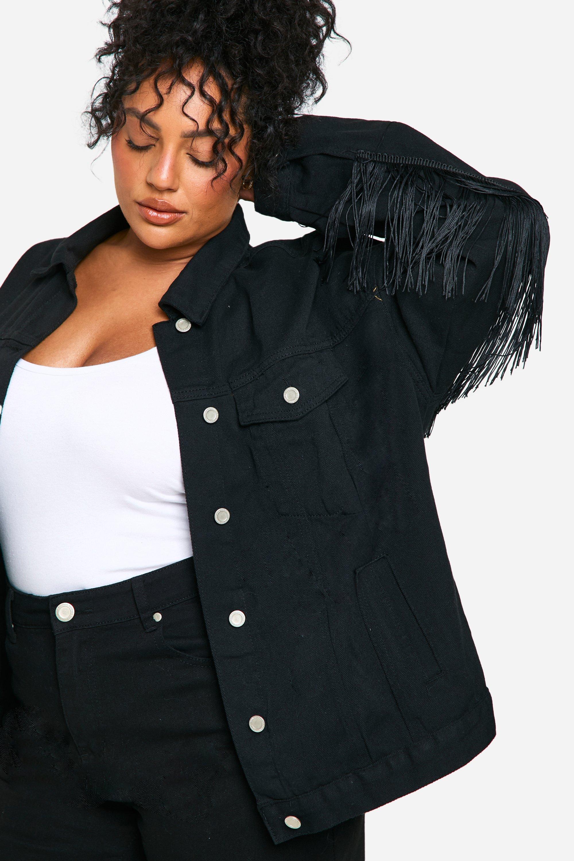 Tassel black sale jacket