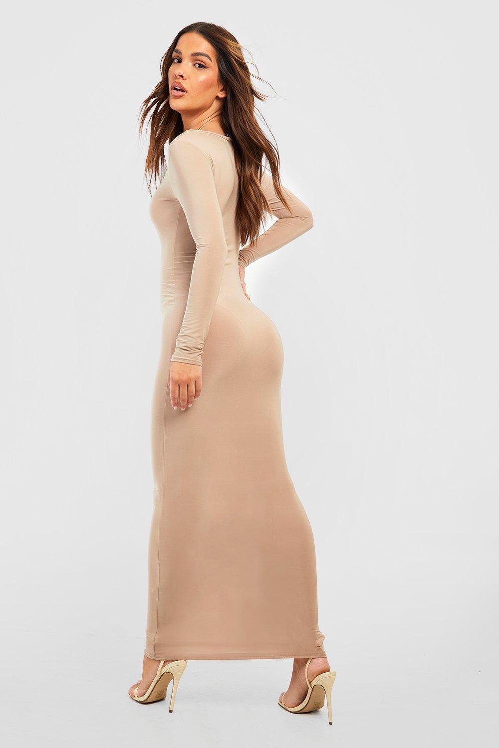 Boohoo sales slinky dress