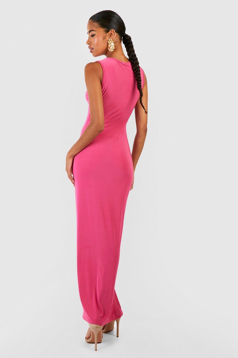 Premium Heavy Weight Slinky Maxi Dress